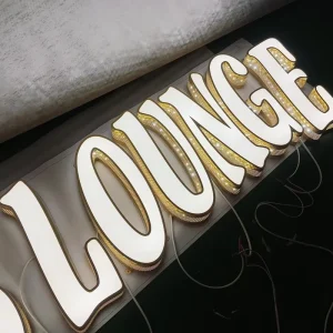 Custom Creative Storefront Signs Outdoor Business Signs Illuminated Channel Letter Shop Store Signs