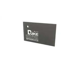 Custom-Cut Black and White Heat-Resistant Acrylic Sign, 2-40 mm Thickness, Day/Night Use