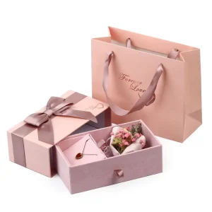 Custom Decorative Luxury Cardboard Gift Box Make up Box Printing Logo Perfume Packaging for Women Gift