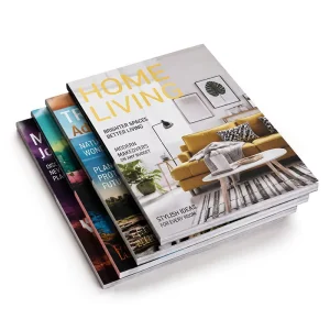 Custom Design A4 A5 Advertising Brochure Catalog Booklet Printing Service