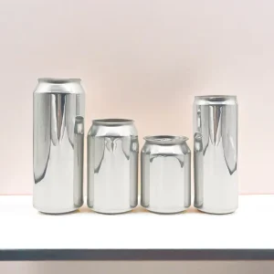 Custom Design Beer Juice Packaging Use Sleek Can 250ml 330ML 355ML 500ml Aluminum Sleek Can With Canned Lids