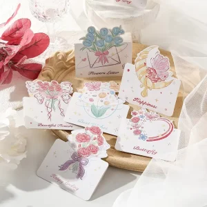 Custom Design Boutique Greeting Cards Holographic Printing Custom Business Card Thank You Cards for Small Business
