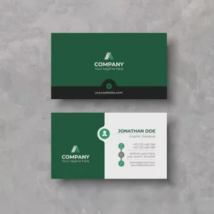 Custom Design Business Card & Thank You Card Printing Free Sample High Quality CMYK Offset Printed Film Laminated