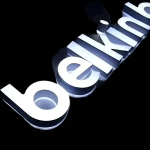 Custom Design Business Store Outdoor Advertising 3D LED Illumination Letter Sign