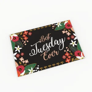 Custom Design Colorful Elegant Greeting Cards