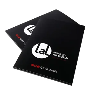 Custom Design Company Advertise and Brand Promotion Coated Paper Printing Brochure with Custom Logo and CMYK Color