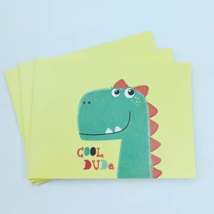 Custom Design Drawing Art Students Hand Painted Mini Kids Sketch Books 100 Sheets Coated Paper Pencil Fabric Cover