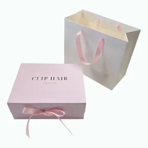 Custom Design Eco-Friendly Pink Jewelry Cloth Packaging Box Magnetic Closure Reusable