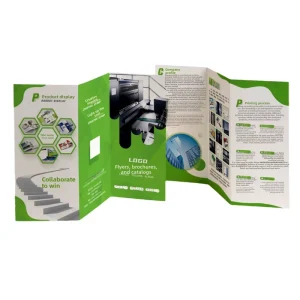 Custom Design High Quality Creation De Flyer Brochure Printing Service for A4 A5 A6 Sizes