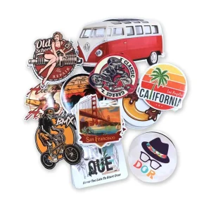 Custom Design Logo Printing Die Cut Sticker Label Waterproof Vinyl Adhesive Stickers for Phone Case Laptop Gift Packages