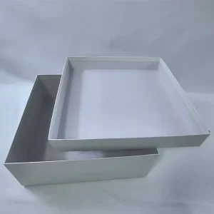 Custom Design Logo Printing Top and Bottom Paper Packaging High-End Gift Box Lid and Base Square Cardboard Packaging Boxes