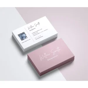 Custom Design Luxury Colorful Embossed Business Cards with Custom Logo 300g Art Paper Offset Printing