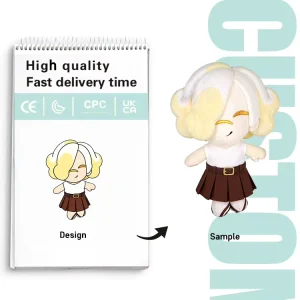 Custom Design Original Factory Design Custom Custom-Made Plush Figure Toys Mascot Dolls Cartoon Character Gifts