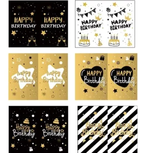 Custom Design Print Folded Greeting Cards Birthday Cards Printing Birthday Gift Greeting Card Message with Envelope
