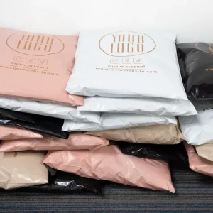 Custom Design Print Logo Biodegradable Mailer Clothes Packaging Plastic Express Shipping Bag Mailer Mailing Bags For Clothing