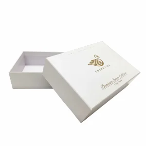 Custom Design Printed White Cardboard Paper Gift Box for Packaging