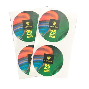 Custom Design Private Brand Name Printing Waterproof Adhesive Logo Label Sticker