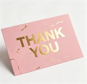 Custom Design Thank You Paper Cards Jewelry Care Event Greeting Card Printable Instruction for Small Business Care Card
