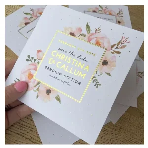 Custom Design Wedding Birthday Christmas Greeting Card Printing
