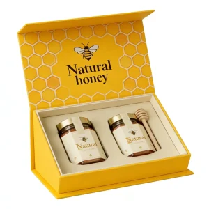 Custom Design and Printing of Honey Gift Boxes for Corporate Gifting and Souvenir Packaging
