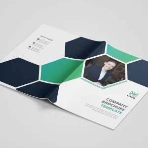 Custom Designed Business Flyer Brochure Perfect Binding Printed Fancy Offset Paper for Promotional Advertising Leaflet Booklet