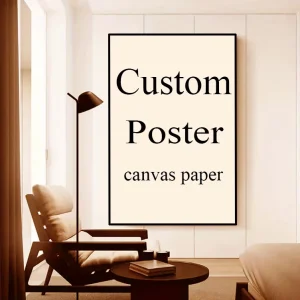 Custom Digital Print Canvas Modern Art Wall Poster Oil UV Printing For Photographers And Artists