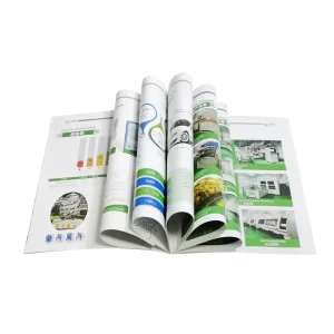 Custom Digital Printing, Perfect-Bound Art Paper Catalog, Brochure, and Booklet