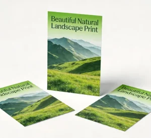 Custom Digital Printing Various Sizes Paper Poster Service Living Bedroom Decor Flyers