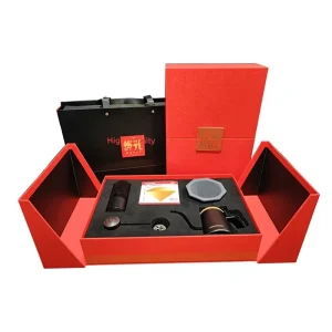 Custom Double Door Gift Box UV Printing Luxury Rigid Packaging Box for Corporate Gifts and Premium Product Packaging