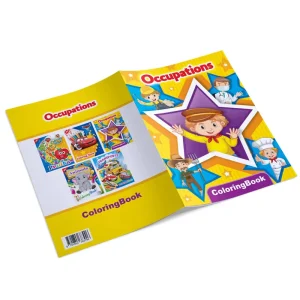 Custom Drawing Cartoon Children’s Coloring Book Printing Book Manufacturer