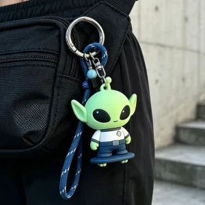Custom Drawing Soft PVC Keyring OEM ODM, Custom Anime Mascot Key Chains, Durable Custom Accessories for Souvenir & Daily Gift