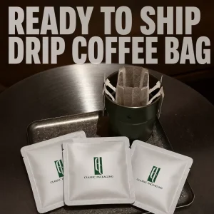 Custom Drip Coffee Bag Drip Bag Coffee Packaging Drip Coffee Filter Bag Moisture Proof Custom Coffee Packaging