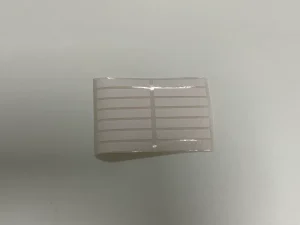 Custom Durable Eco Friendly Oil Proof Waterproof Adhesive Paper Labels for Machinery with Barcode and Quick Dry Features