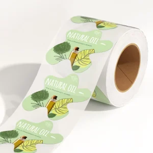 Custom Durable Waterproof Adhesive Labels for Essential Oils