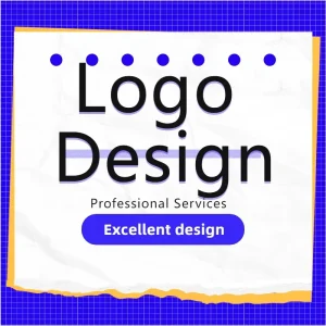 Custom E commerce Store Logo Design Brand Visual Identity Vector File Full Set Logo Design Service for Online Shop