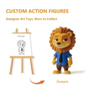 Custom EN71 Logo Design Mother’s Day Gifts PVC Anime Action Figures Creative Cultural Collectible Artifacts