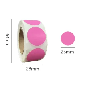 Custom Eco Friendly Art Paper Self Adhesive Stickers Labels for Gift & Craft Packaging Private Label Custom Sizes