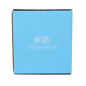 Custom Eco-Friendly Blue Self-Seal Recycle Paper Packaging Mailing Shipping Gift Boxes with Logo for Cosmetics Perfumes