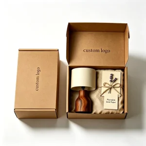 Custom Eco Friendly Foldable Mailer Box Recyclable Cardboard for Gift Set & Sustainable Product Packaging