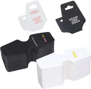 Custom Eco Friendly Recyclable 250gsm Coated Paper Folding Header Card for Promotion
