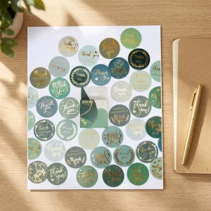 Custom Eco Friendly Recyclable Adhesive Stickers with Custom Shape Border Design for Shampoo and Pet Product Labels