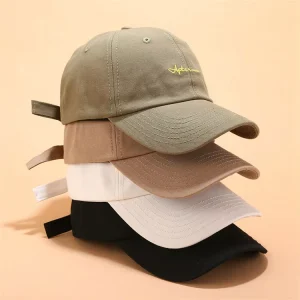 Custom Embroidery Logo Sport Cap 100% Cotton Unstructured Adult Dad Hat