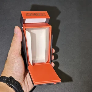 Custom Empty Cigarette Packaging Box With Replaceable EVA Foam Insert Multi Use Paper Case for Cigarette Box