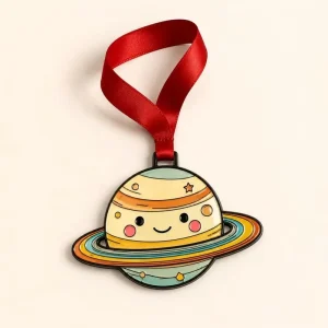 Custom Enamel Zinc Alloy 3D Hanging Ornament Personalized Logo Music Theme Souvenir Gift for Promotional Events