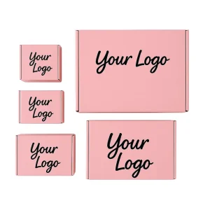 Custom Express Shipping Mailer Box for Apparel Cosmetics and Small Product Retail Gift Packaging Box Set