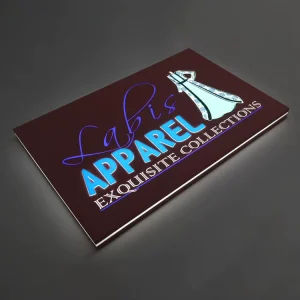Custom Exquisite Shop Store Brand Logo Display LED Advertising Light Box Sign