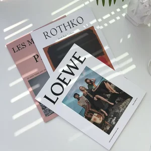 Custom Factory High Quality Booklet Printing Magazine Custom Book Catalog Brochure Leaflet Flyer Printing