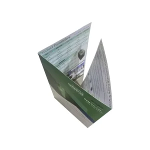 Custom Factory Price A3 A4 A5 Size Advertising Promotional Color Folded Flyer Booklet Brochure Leaflet Printing