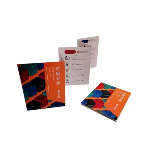 Custom Factory Price A3 A4 A5 Size Offset Printed Advertising Color Folded Flyer Booklet Brochure Leaflet