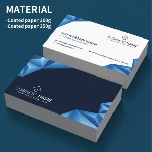 Custom Factory Printed Lenticular Gold Foil Hot Stamped Luxury Coated Kraft/Offset Paper Business Cards with Custom Shape Logo